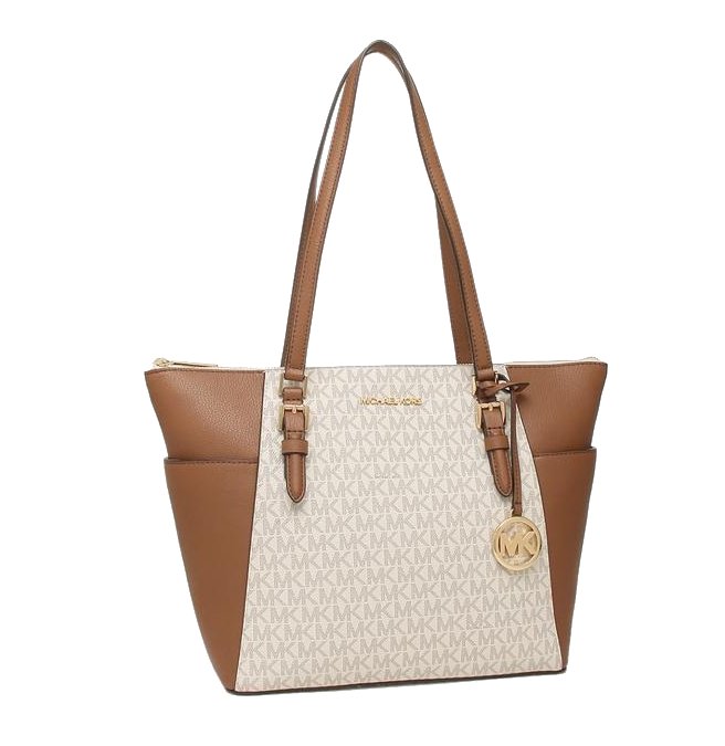 Foto 2 pulgar | Bolsa Michael Kors Tote Charlotte 35t0gcft3b Vainilla
