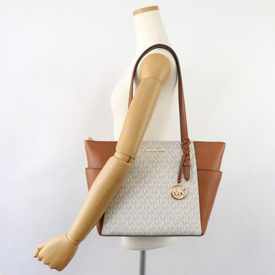Foto 5 pulgar | Bolsa Michael Kors Tote Charlotte 35t0gcft3b Vainilla