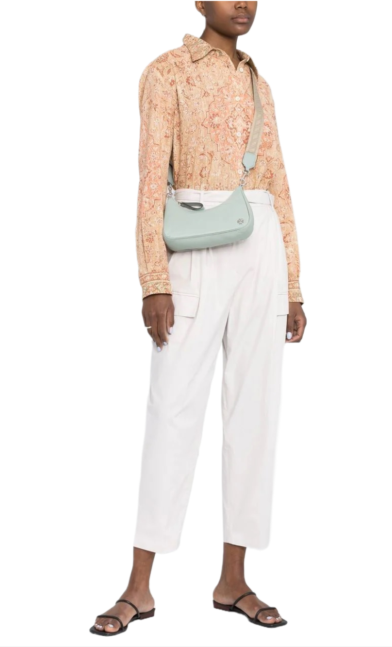Foto 3 | Bolsa Tory Burch Small Mercer Crecsent 88885 473 color Verde