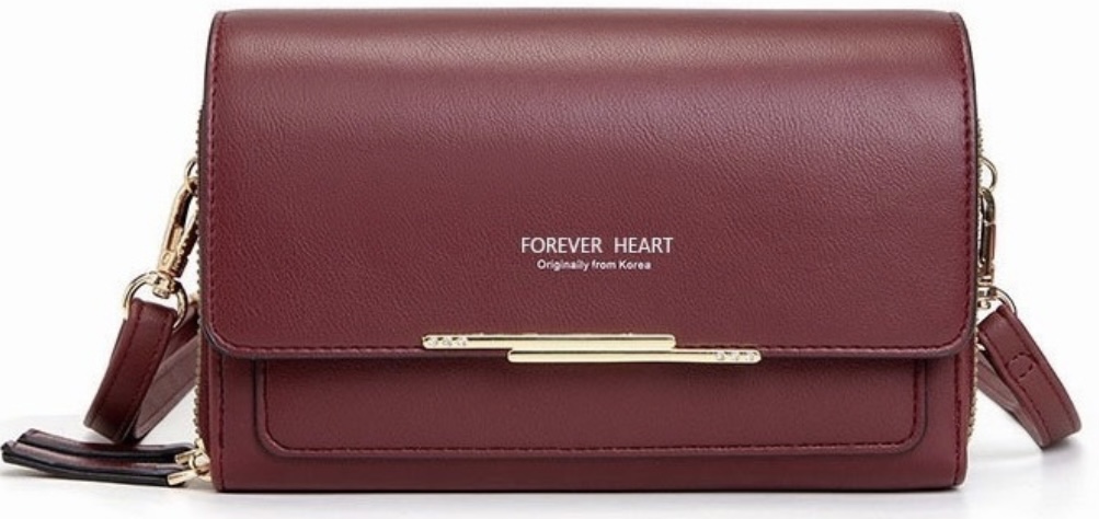 Bolsa de Hombro Funbu Pequeña Tipo Cartera para Mujer