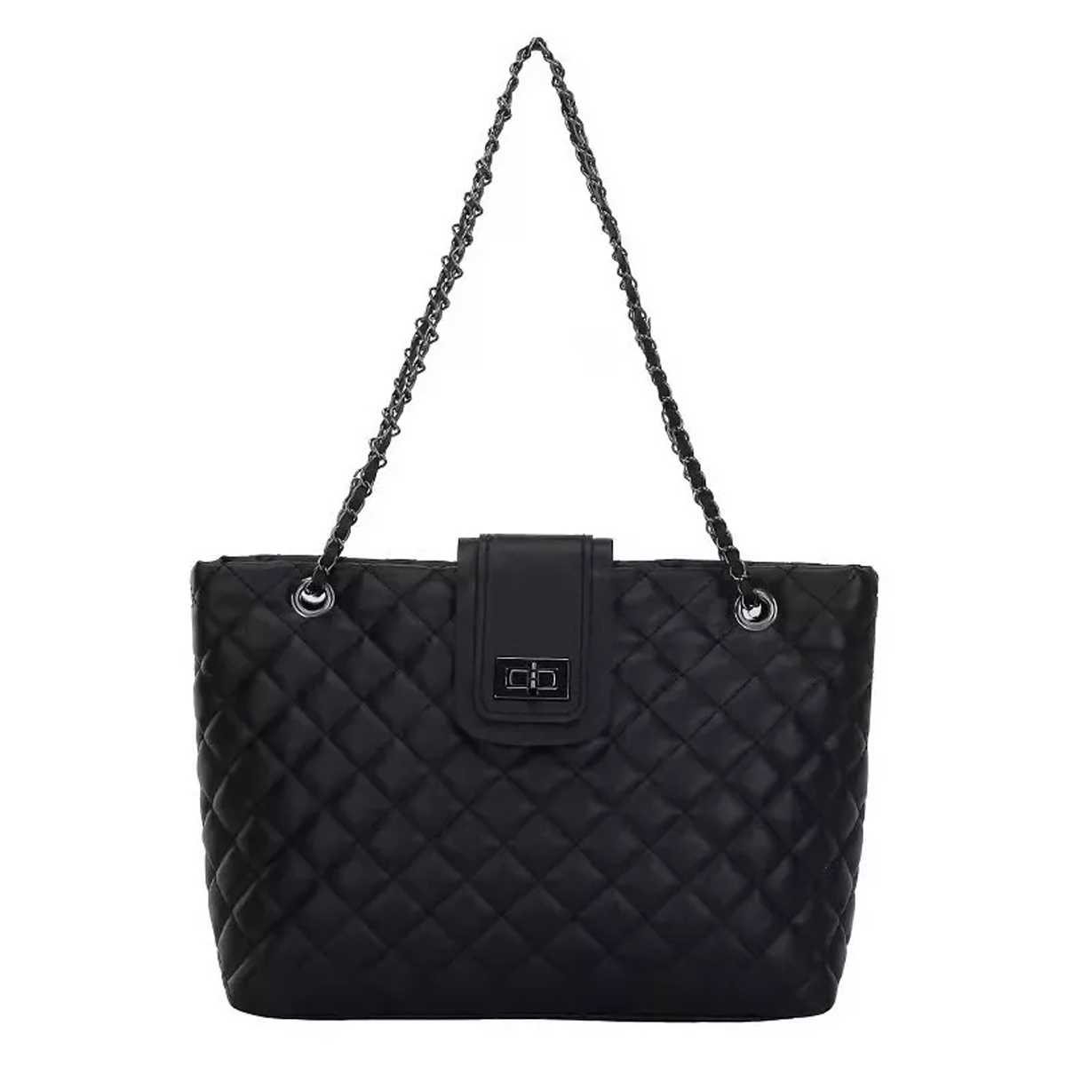 Bolso color Negro Genérica Moda Casual al Hombro para Dama