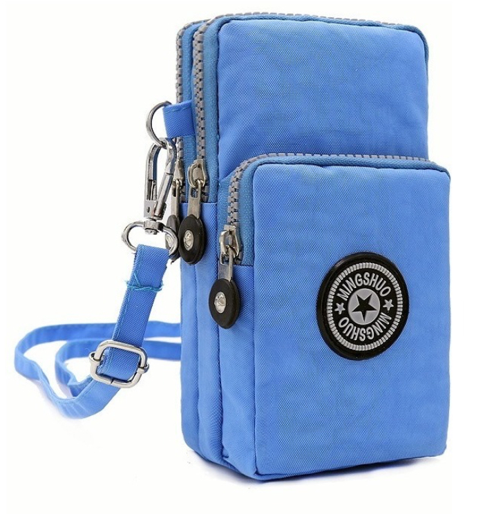 Foto 2 pulgar | Bolsa de Hombro Deportiva Funbu para Celular color Azul para Mujer