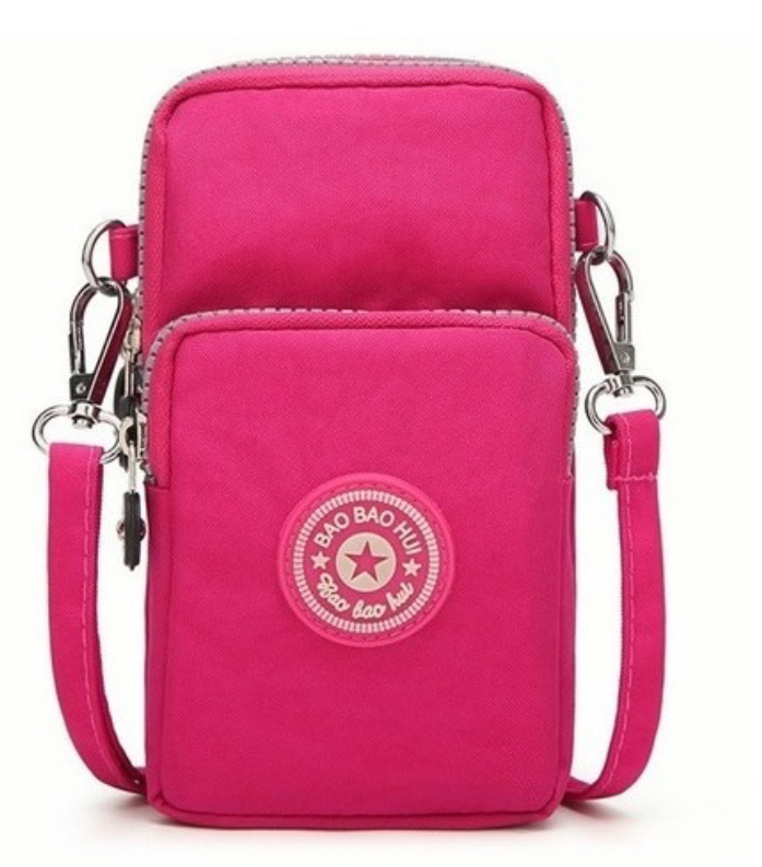 Foto 1 | Bolsa de Hombro Deportiva Funbu para Celular color Rosa para Mujer