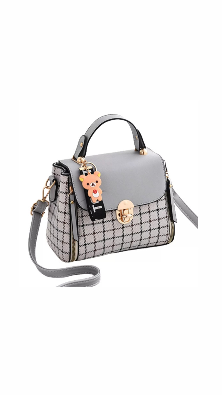 Foto 2 pulgar | Bolso Mujer Funbu De Hombro Gris