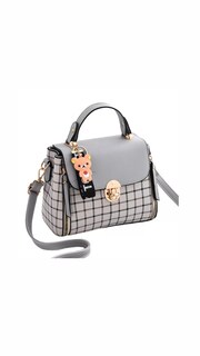 Foto 1 | Bolso Mujer Funbu De Hombro Gris