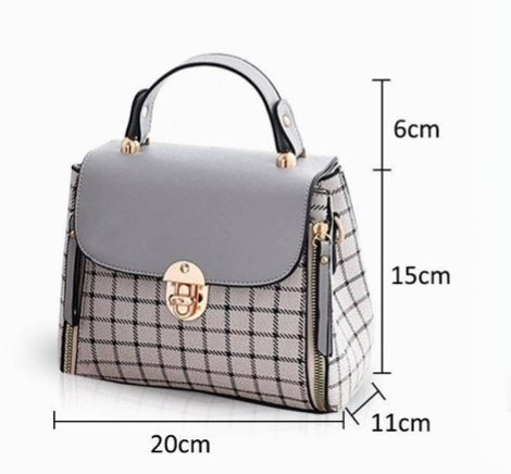 Foto 3 pulgar | Bolso Mujer Funbu De Hombro Gris