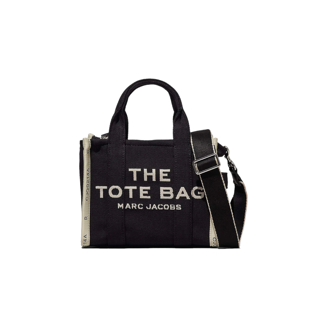 Foto 2 pulgar | Bolsa Marc Jacobs Jacquard Small Tote Bag Negro