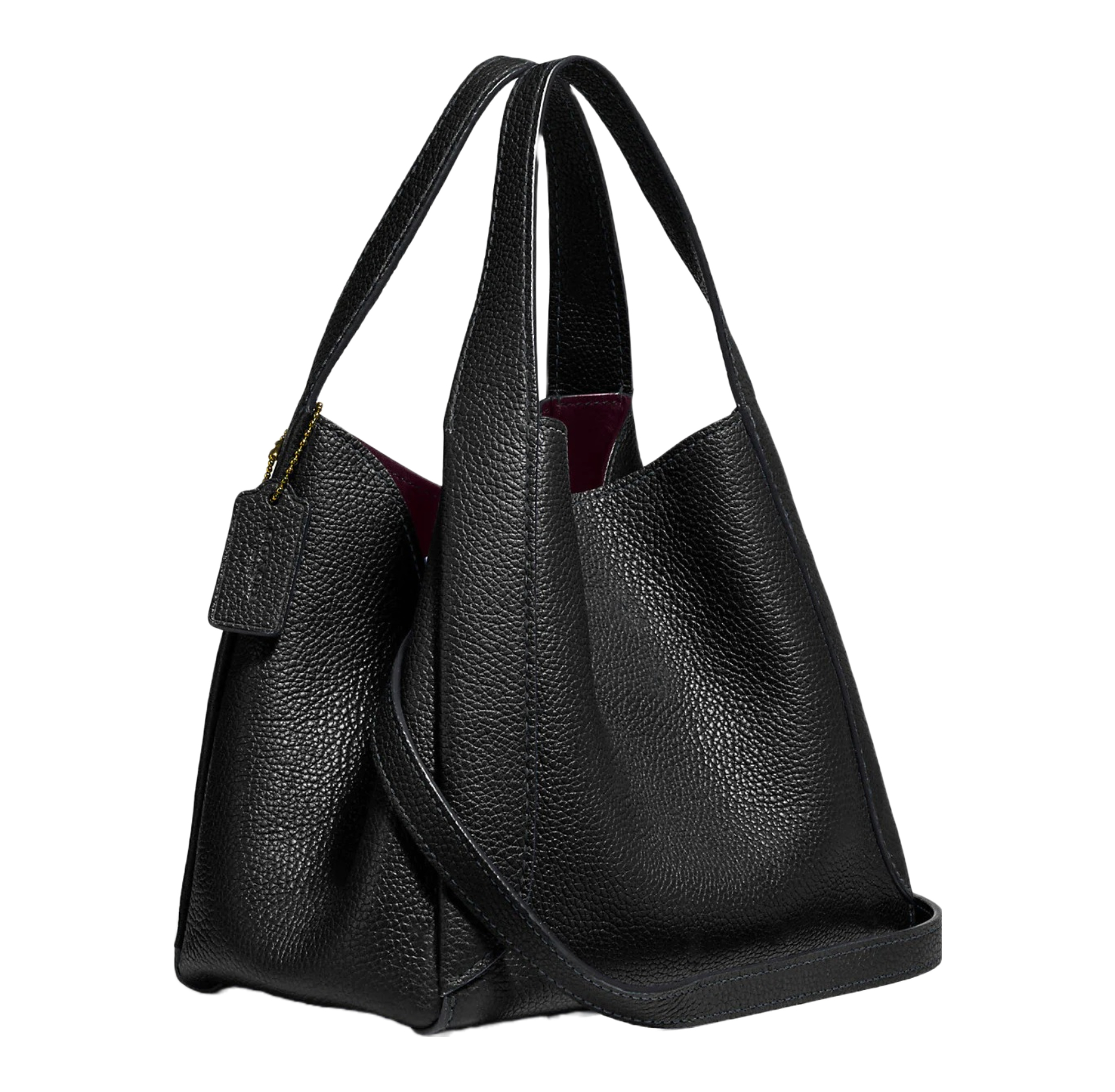 Foto 2 | Bolsa Coach Hadley Hobo 21 78800 Gdblk Negro