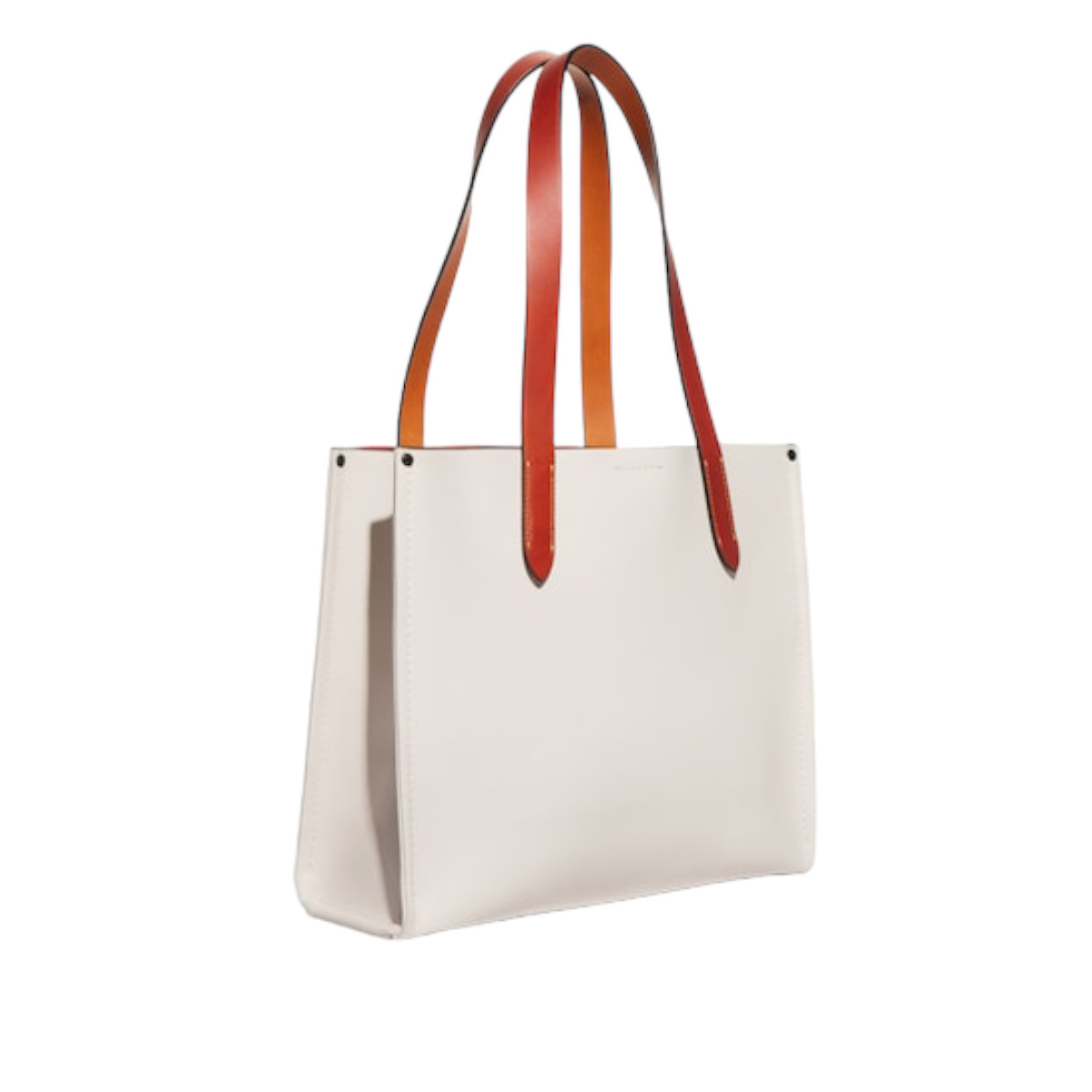 Foto 4 pulgar | Bolsa Estilo Tote Coach Ny Blanco