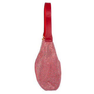 Foto 2 | Bolsa Hobo Marca Nicole Lee Celestia De Fiesta Rojo