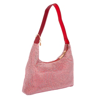 Foto 4 | Bolsa Hobo Marca Nicole Lee Celestia De Fiesta Rojo