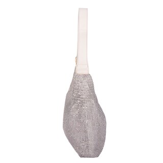 Foto 2 | Bolsa Hobo Marca Nicole Lee Celestia De Fiesta Blanco