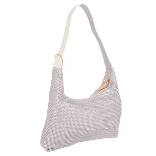 Foto 4 | Bolsa Hobo Marca Nicole Lee Celestia De Fiesta Blanco