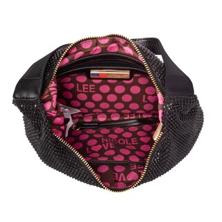 Foto 3 | Bolsa Hobo Marca Nicole Lee Celestia De Fiesta Negro