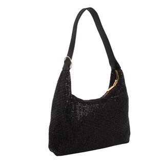 Foto 4 | Bolsa Hobo Marca Nicole Lee Celestia De Fiesta Negro