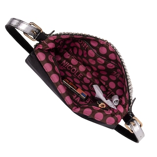 Foto 3 | Bolsa Shoulder Marca Nicole Lee Estella De Fiesta Negro