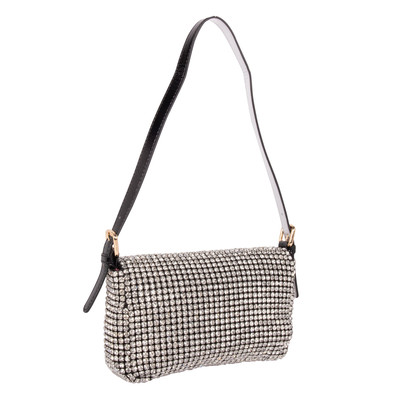 Foto 5 pulgar | Bolsa Shoulder Marca Nicole Lee Estella De Fiesta Negro