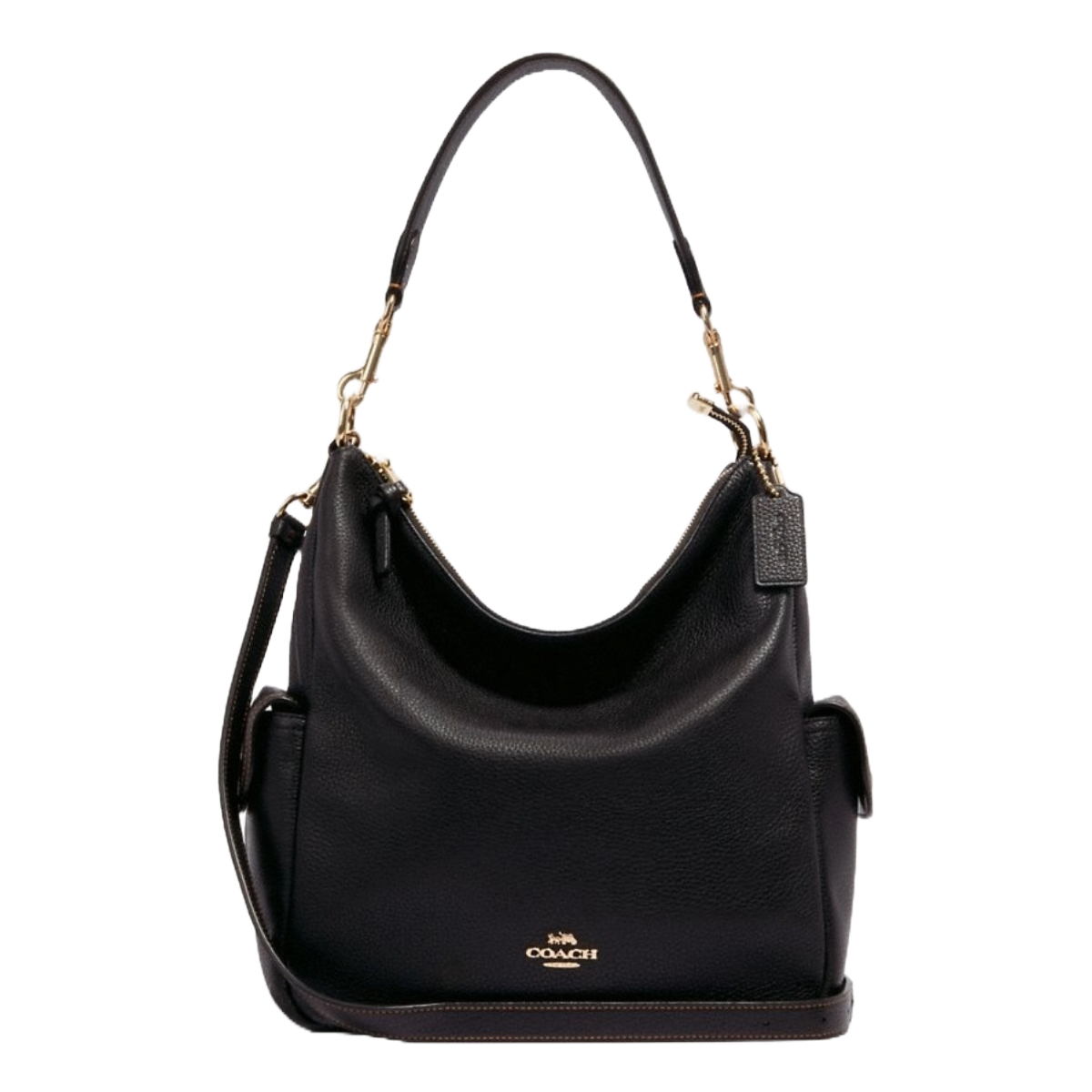 Foto 2 pulgar | Bolsa Coach Pennie Shoulder 6152 Imblk Negro