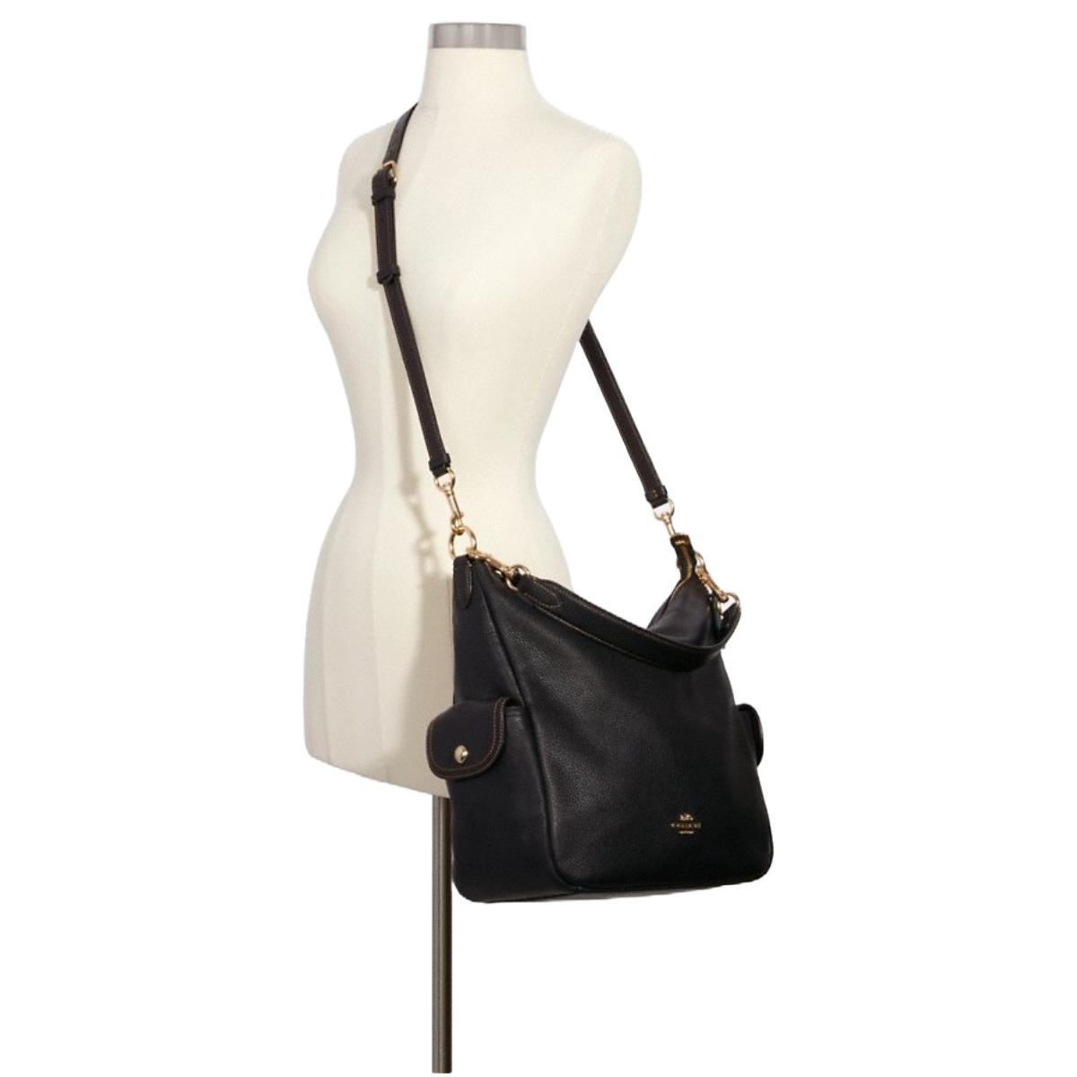 Foto 4 | Bolsa Coach Pennie Shoulder 6152 Imblk Negro