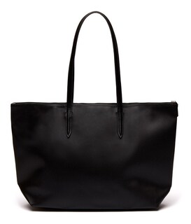 Foto 2 | Bolso Tote Lacoste L.12.12 Concept Negro con Cierre