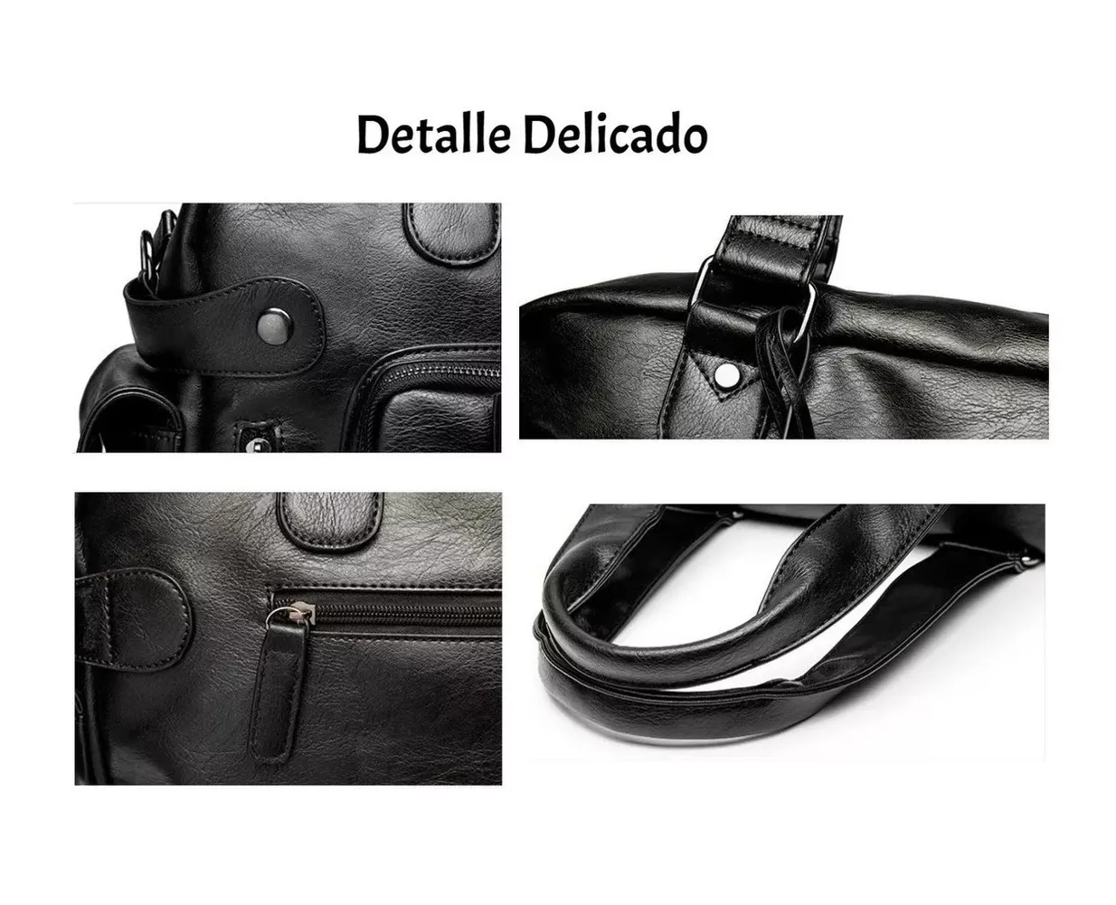 Foto 3 pulgar | Bolsa de Mano Belug color Negro para Mujer
