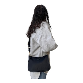 Foto 7 | Bolsa Bandolera Tory Burch Negra para Dama
