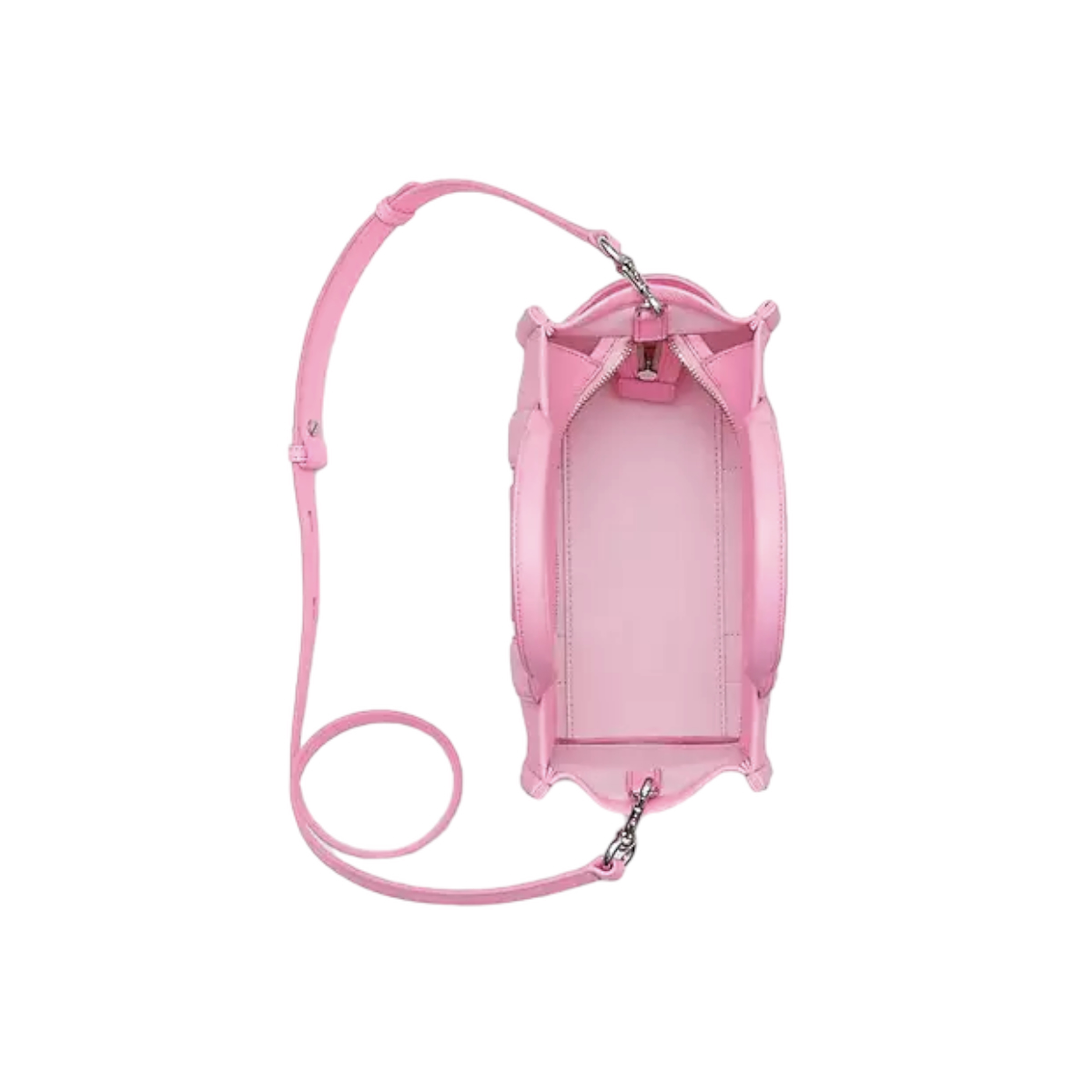 Foto 5 pulgar | Bolso The Tote Bag Marc Jacobs Piel Rosa Chica