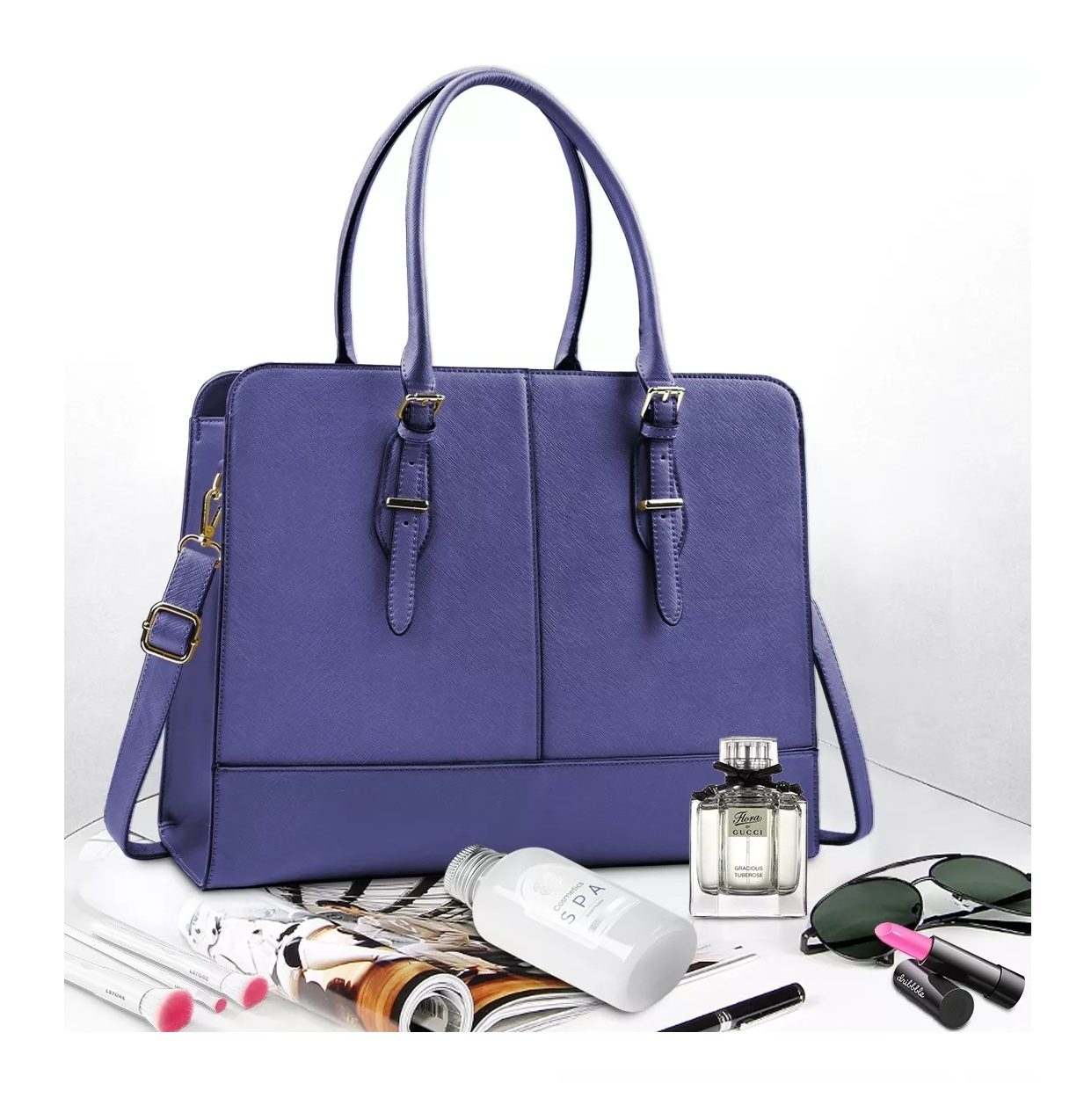 Foto 5 pulgar | Bolsa Belug Azul Marino