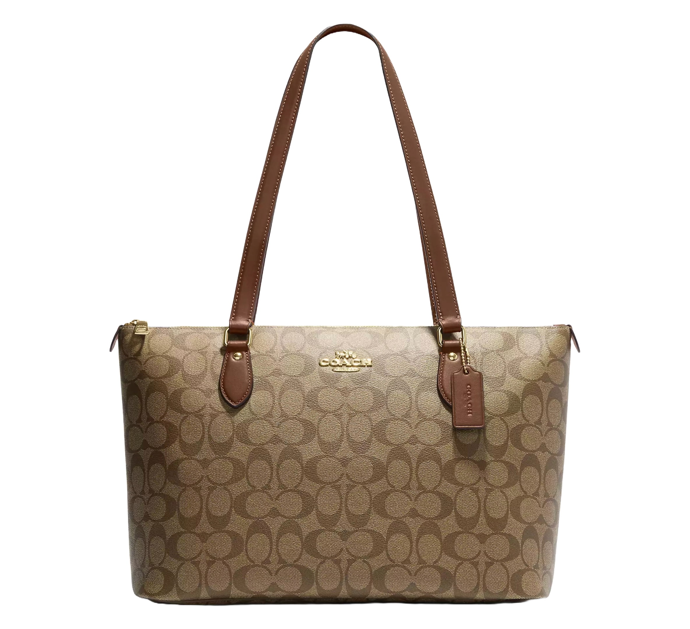 Foto 2 pulgar | Bolsa Coach Gallery Tote CH504 IME74 Marrón