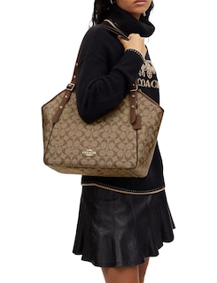 Foto 4 | Bolsa Coach Meadow Cm076 Ime74 Marrón