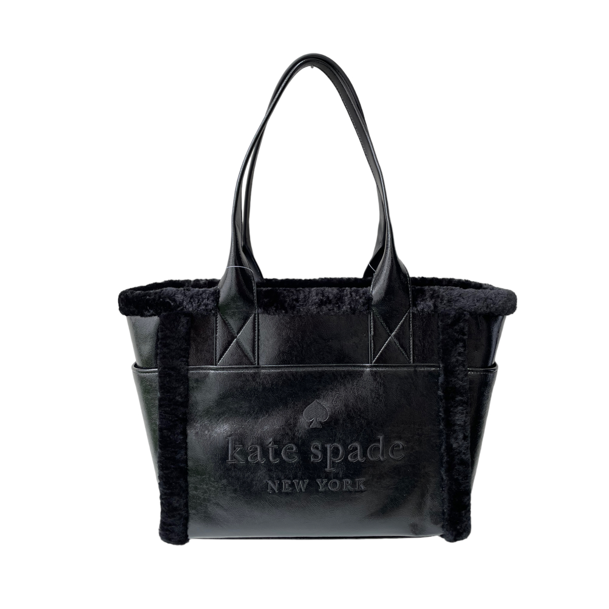 Foto 1 | Bolsa de Hombro Kate Spade Negra para Mujer