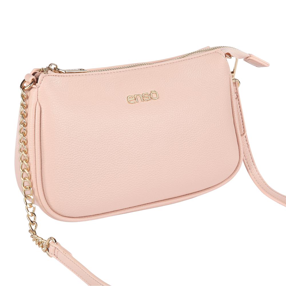 Foto 5 pulgar | Bolsa Crossbody Enso Eb429hbp Rosa para Mujer