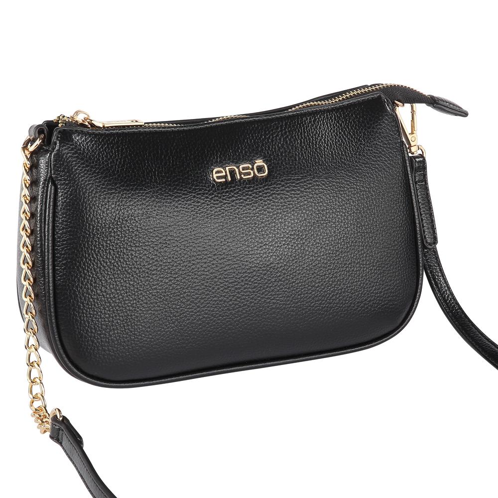 Foto 4 | Bolsa Crossbody Enso Eb427cbb Negra para Mujer
