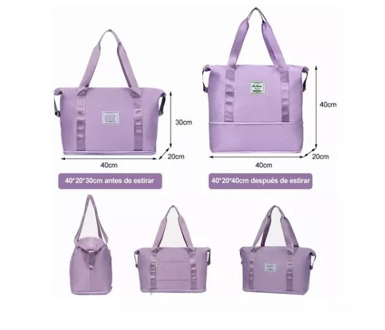 Foto 3 pulgar | Bolsa Wünd Multifuncional Púrpura