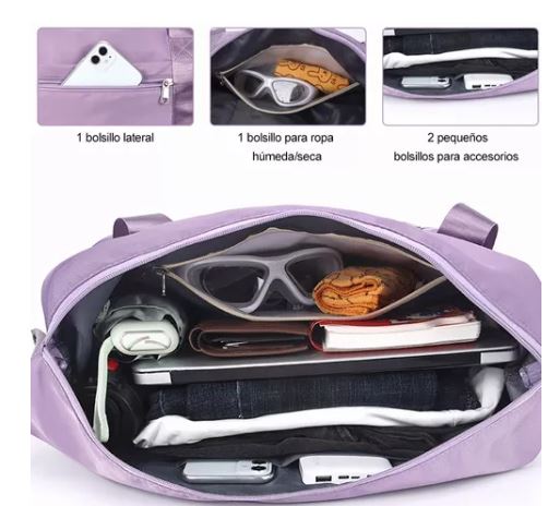Foto 3 | Bolsa Wünd Multifuncional Púrpura
