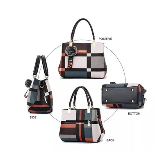 Foto 3 pulgar | Bolsa de Hombro Wünd Negra para Mujer