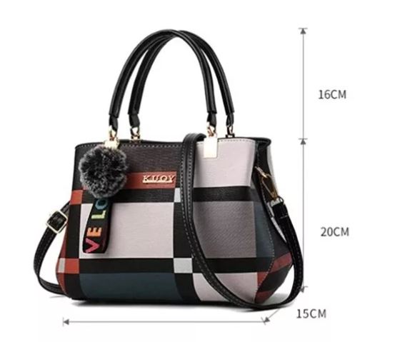 Foto 4 pulgar | Bolsa de Hombro Wünd Negra para Mujer
