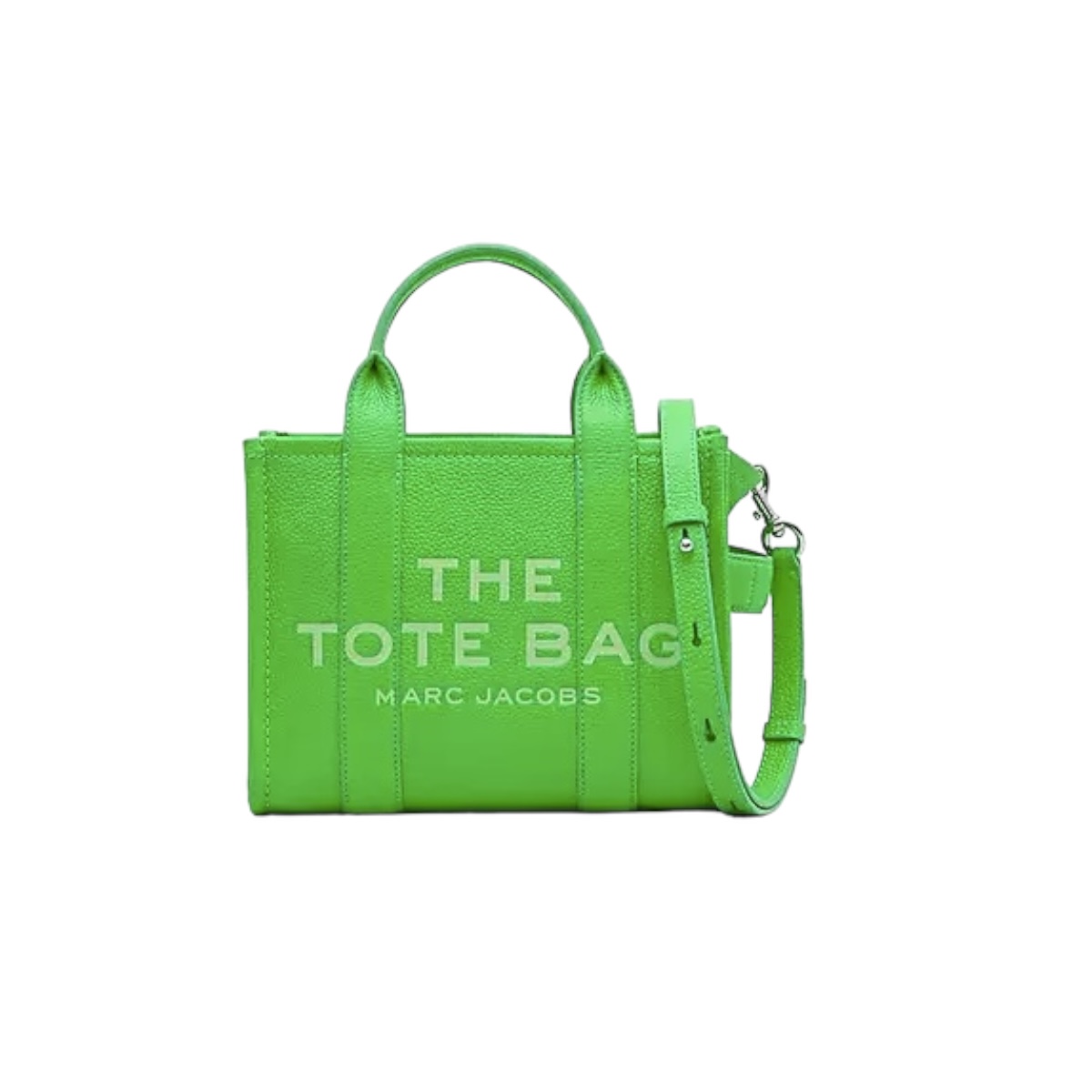 Foto 2 pulgar | The Tote Bag Marc Jacobs Piel Verde Chica
