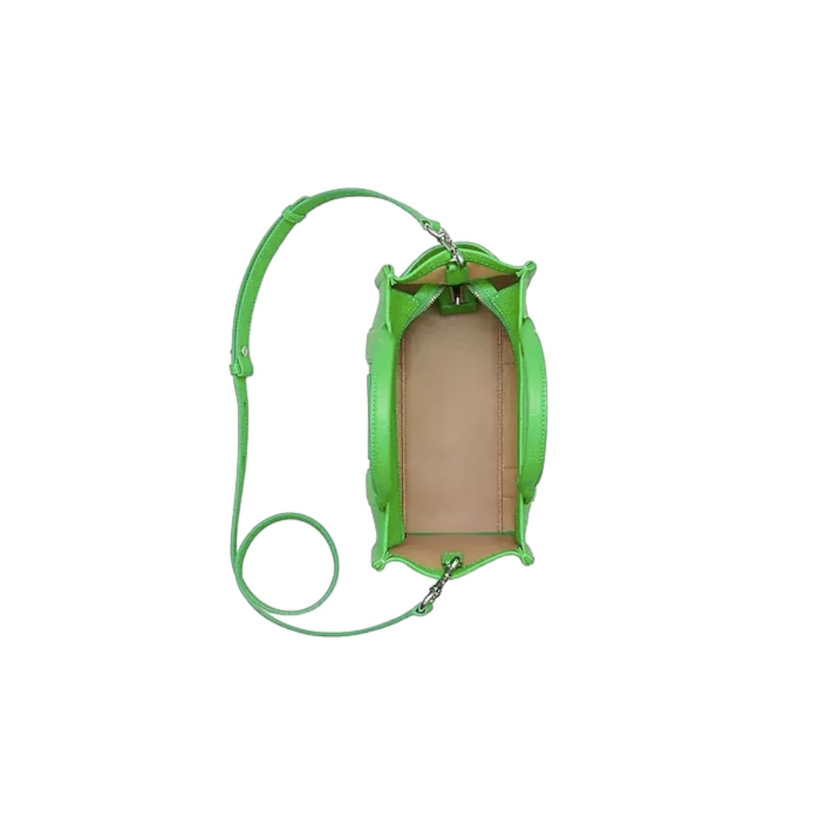 Foto 5 pulgar | The Tote Bag Marc Jacobs Piel Verde Chica