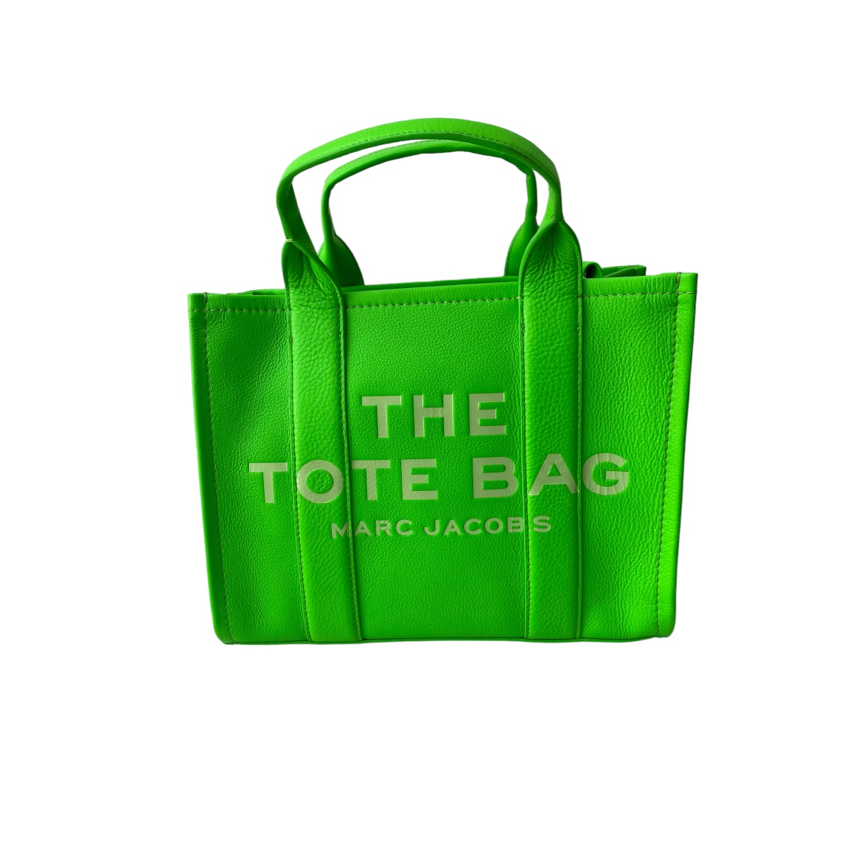 Foto 1 | The Tote Bag Marc Jacobs Piel Mediana Verde