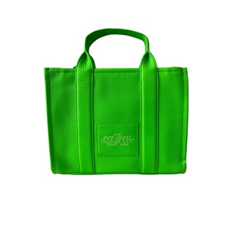 Foto 2 | The Tote Bag Marc Jacobs Piel Mediana Verde