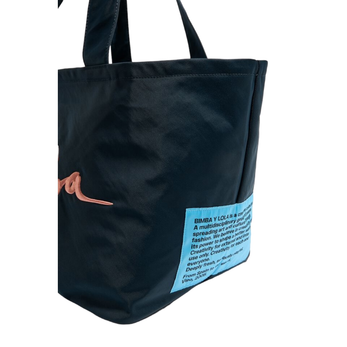 Foto 4 pulgar | Bolsa Shopper Bimba Y Lola Xl Azul