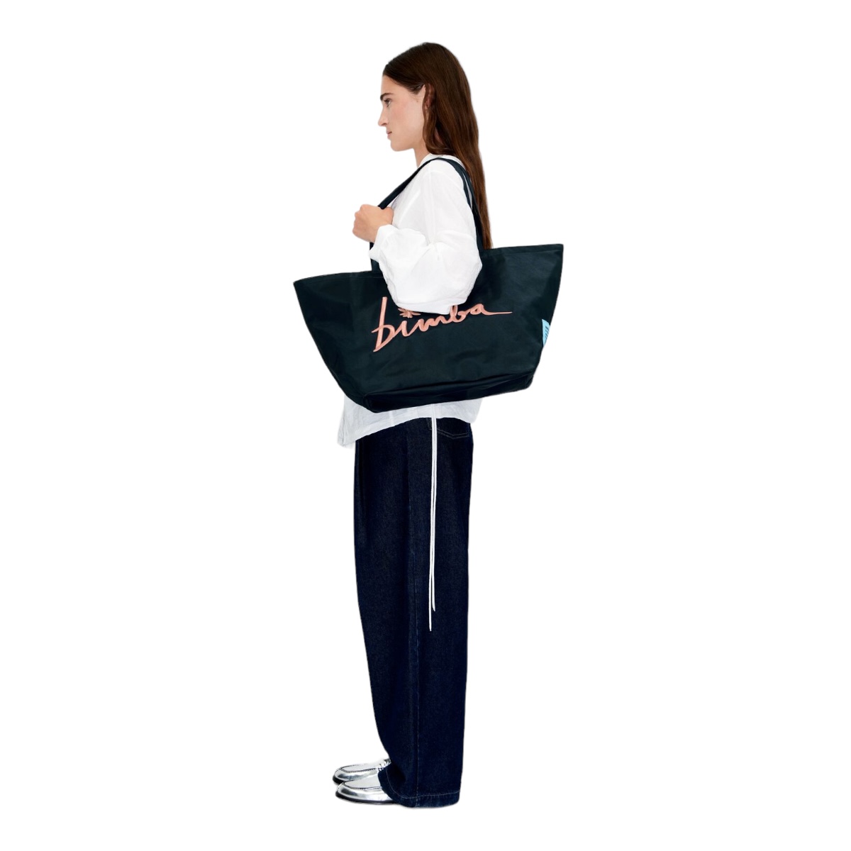 Foto 5 pulgar | Bolsa Shopper Bimba Y Lola Xl Azul