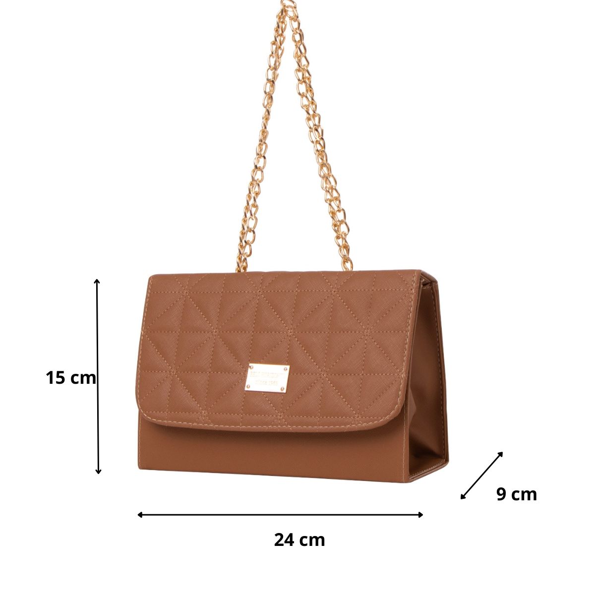 Foto 4 pulgar | Bolsa Fana Melina Color Camel Juvenil