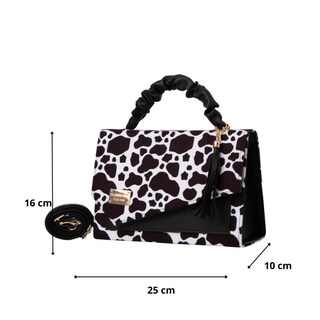 Foto 3 | Bolsa Fana Melody Color Vaca Lúcela