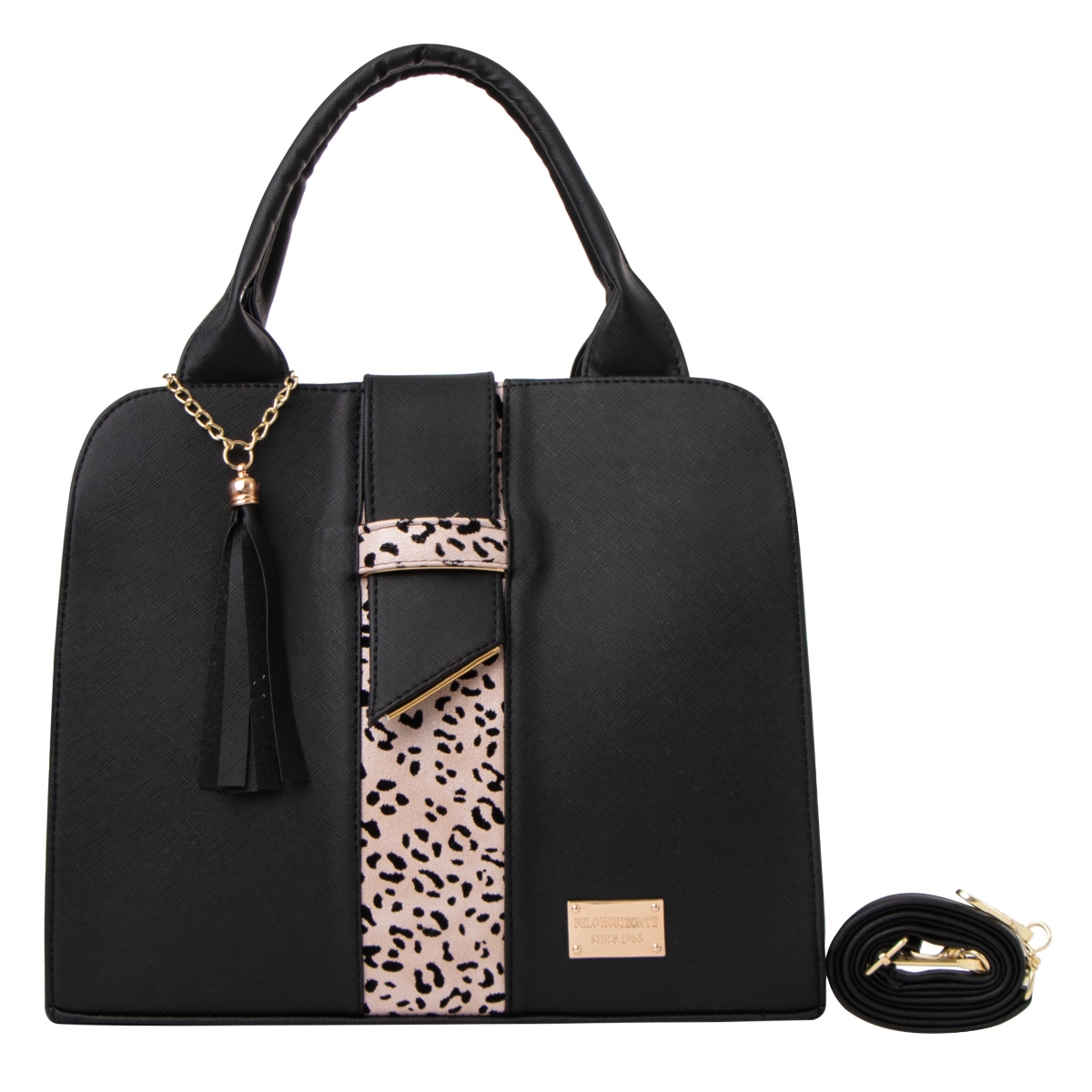 Foto 1 | Bolsa Fana Malu Color Negro / Jaguar Original