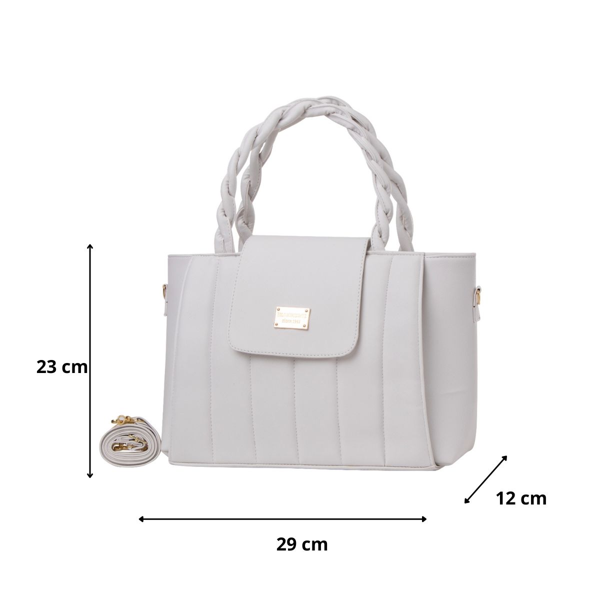 Foto 3 | Bolsa Fana Kaira Color Blanco Hermosa