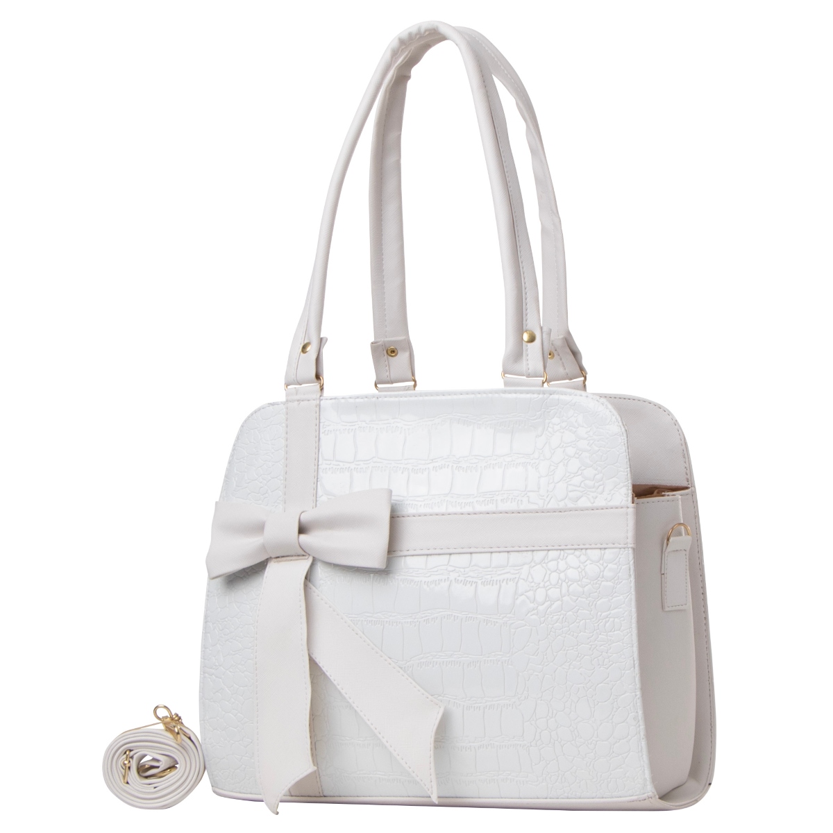 Foto 2 | Bolsa Fana Coraima Color Blanco Elegante