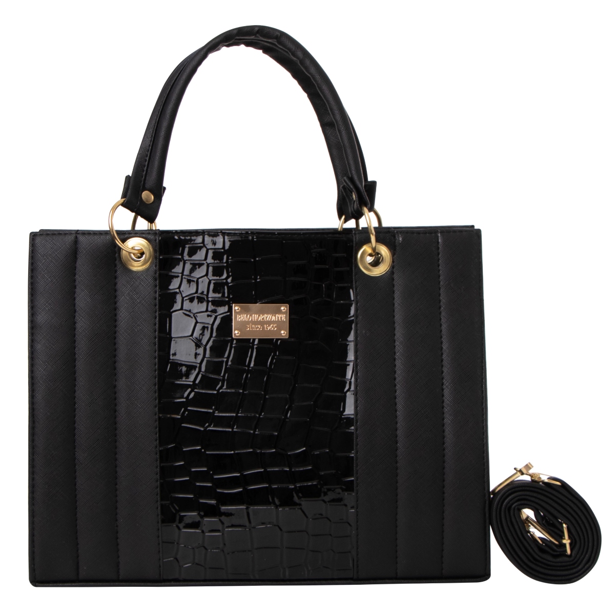 Bolsa Fana Mabel Color Negro Bonita