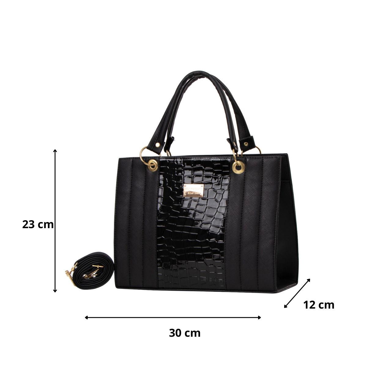 Foto 4 pulgar | Bolsa Fana Mabel Color Negro Bonita